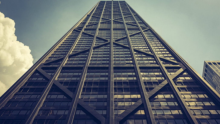 Chicago, gedung, Wallpaper HD