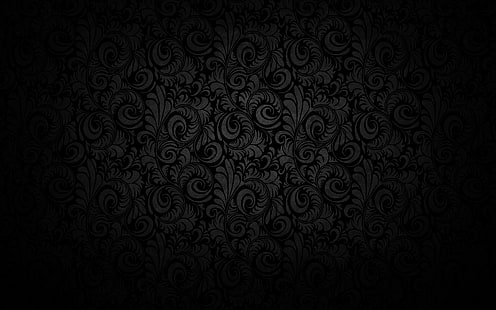 siyah, karanlık, minimalizm, desen, HD masaüstü duvar kağıdı HD wallpaper