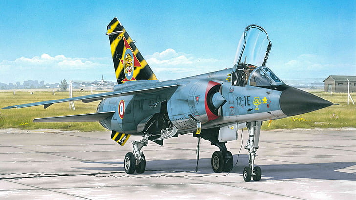 Fransız hava kuvvetleri, Dassault Mirage, hafif çok amaçlı avcı uçağı, F1.C-200, HD masaüstü duvar kağıdı