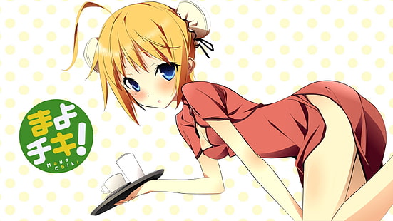 Anime, Mayo Chiki !, Blond, Blaue Augen, Mädchen, Subaru Konoe, HD-Hintergrundbild HD wallpaper