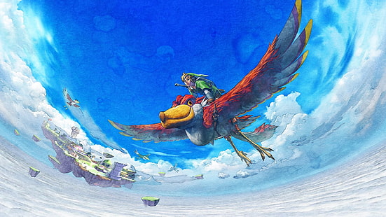 la légende de Zelda Skyward Sword, Fond d'écran HD HD wallpaper