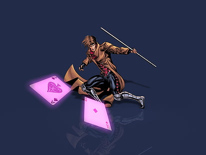 Gambit, X-Men, Remy LeBeau, HD-Hintergrundbild HD wallpaper