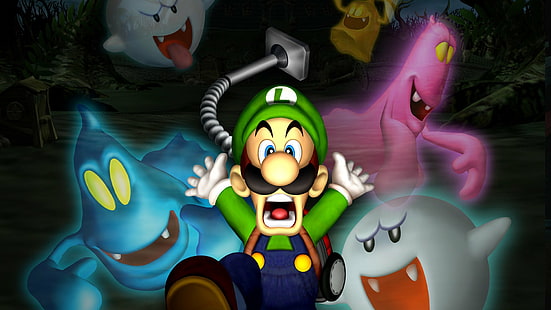 Luigi's Mansion, HD wallpaper HD wallpaper