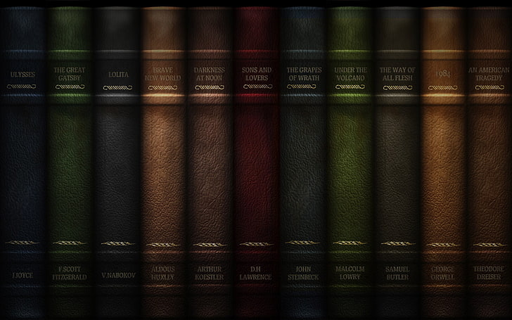 Buchpartie in verschiedenen Farben, Bücher, C. Butler, 