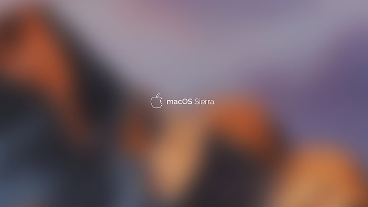 macOS Sierra, dağlar, elma, mac, sierra, HD masaüstü duvar kağıdı