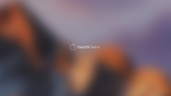macOS Sierra, montañas, manzana, mac, sierra, Fondo de pantalla HD HD wallpaper