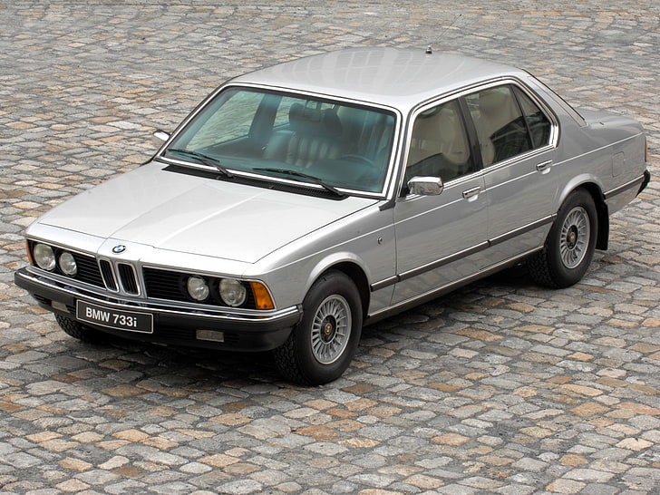 1977, 733i, armored, bmw, classic, e23, security, HD wallpaper