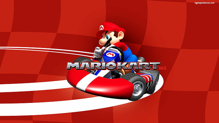 Mario Mario Kart Wii Hd Wallpaper Wallpaperbetter