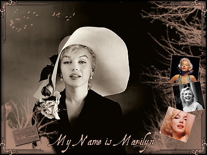 マリリン・モンロー、女優、マリリン・モンロー、 HDデスクトップの壁紙 HD wallpaper