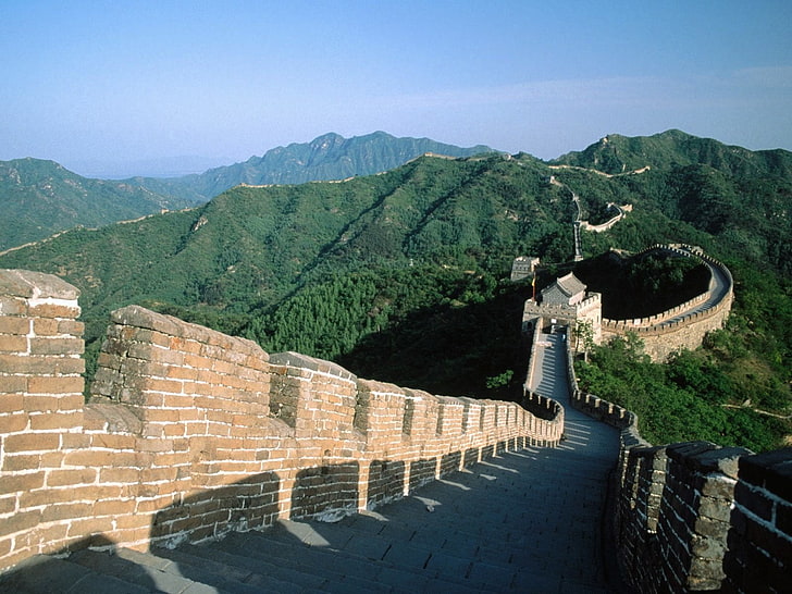 Великая китайская стена, памятники, Великая китайская стена, HD обои