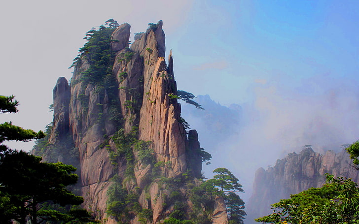 황산 세계 유산 중국 1800 × 2880, HD 배경 화면