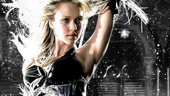 film, Sin City, Jessica Alba, Sfondo HD HD wallpaper