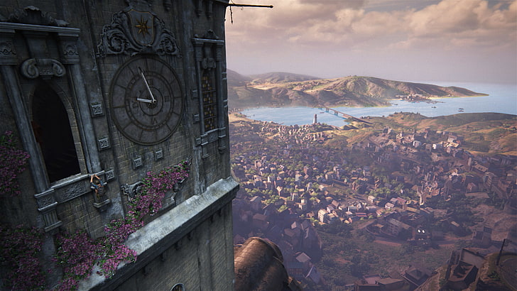 Uncharted 4: A Thief's End, видео игри, HD тапет