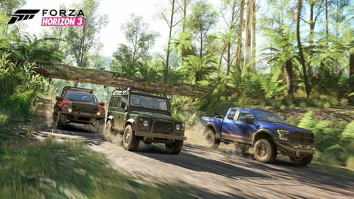 4K, Forza Horizon 3, Offroad-Rennen, HD-Hintergrundbild