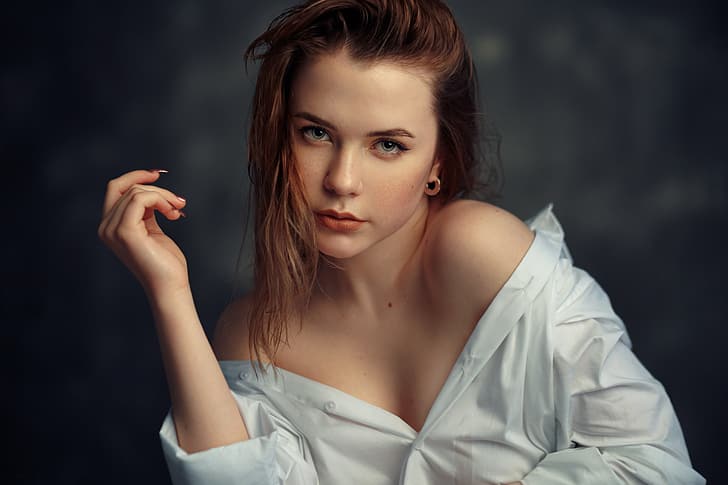 girl, model, Taya, Evgeny Bulatov, HD wallpaper