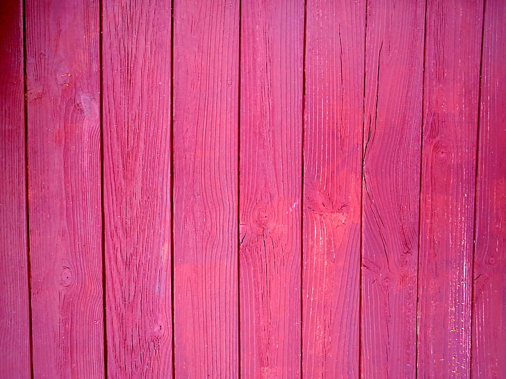 latar belakang, pohon, pink, papan, kayu, dicat, Wallpaper HD
