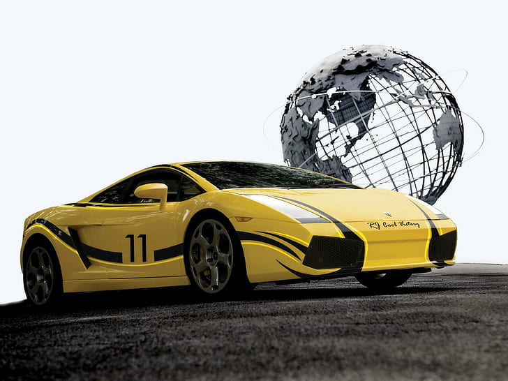 2009 Cooler Sieg Lamborghini Gallardo, 2009, cooler, Lamborghini, Gallardo, Sieg, HD-Hintergrundbild