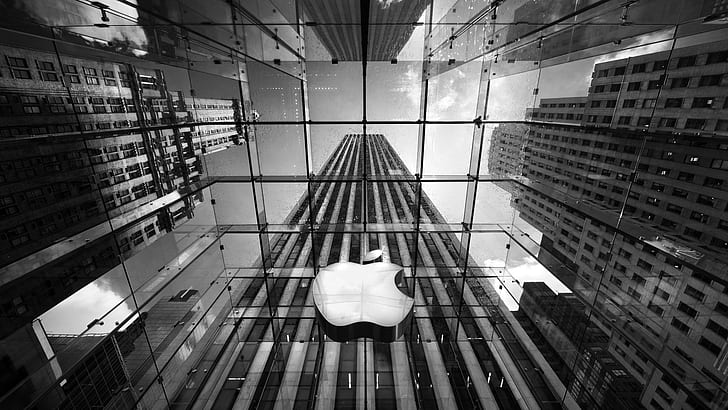 Apple In Big HD แอปเปิ้ลขนาดใหญ่, วอลล์เปเปอร์ HD