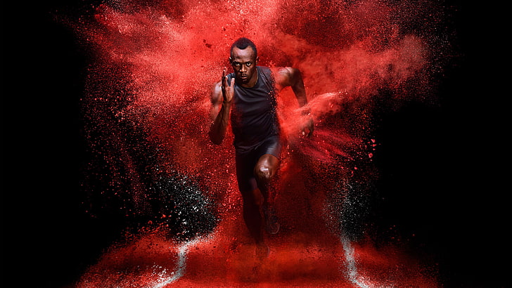 Usain Bolt, Bolt, Usain, HD wallpaper