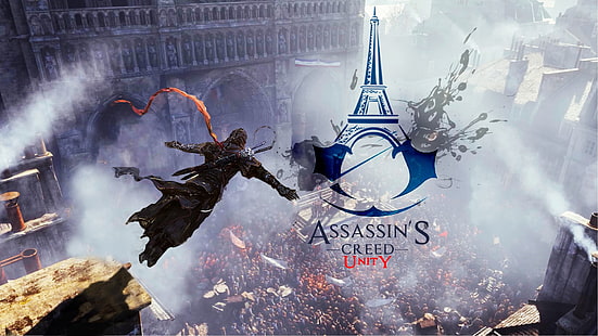 Assassin's Creed Unity tapet, Assassin's Creed Unity digital tapet, Assassin's Creed: Unity, HD tapet HD wallpaper