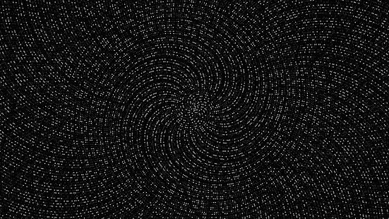 black and gray area rug, monochrome, pattern, dots, golden ratio, HD wallpaper HD wallpaper