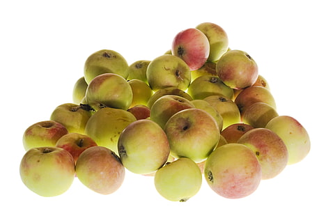 rot-grüne Apfelfrüchte, Äpfel, reif, Früchte, viel, HD-Hintergrundbild HD wallpaper