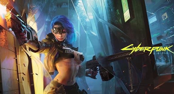  ArtStation, Cyberpunk 2077, HD wallpaper HD wallpaper