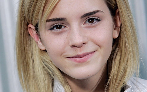 Emma Watson นักแสดงยิ้มใบหน้าคนดังผู้หญิง, วอลล์เปเปอร์ HD HD wallpaper