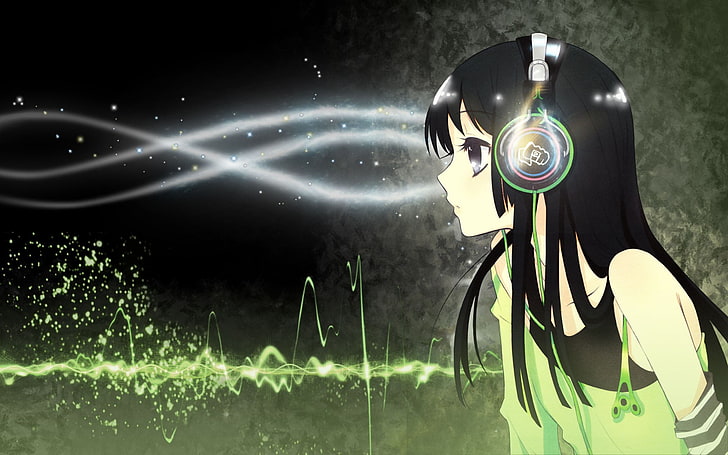 Anime, Anime Girls, Kopfhörer, HD-Hintergrundbild