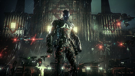 خلفية Crysis ، باتمان: Arkham Knight ، Rocksteady Studios ، باتمان ، مدينة جوثام ، ألعاب الفيديو، خلفية HD HD wallpaper