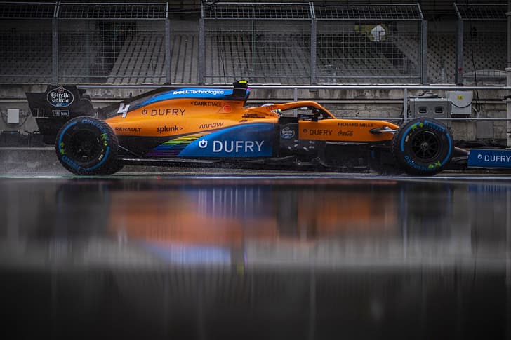 McLaren F1, Formula 1, Lando Norris, Sfondo HD