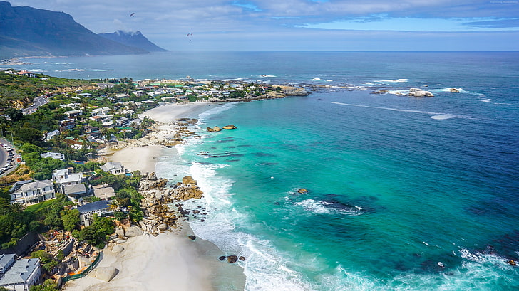 Ozean, Kapstadt, 4K, Clifton Beachs, HD-Hintergrundbild