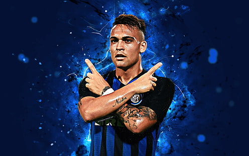 Soccer, Lautaro Martínez, Argentinian, Inter Milan, HD wallpaper HD wallpaper