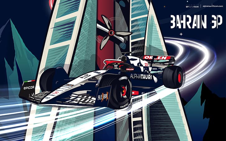 Scuderia AlphaTauri, Formula 1, HD wallpaper