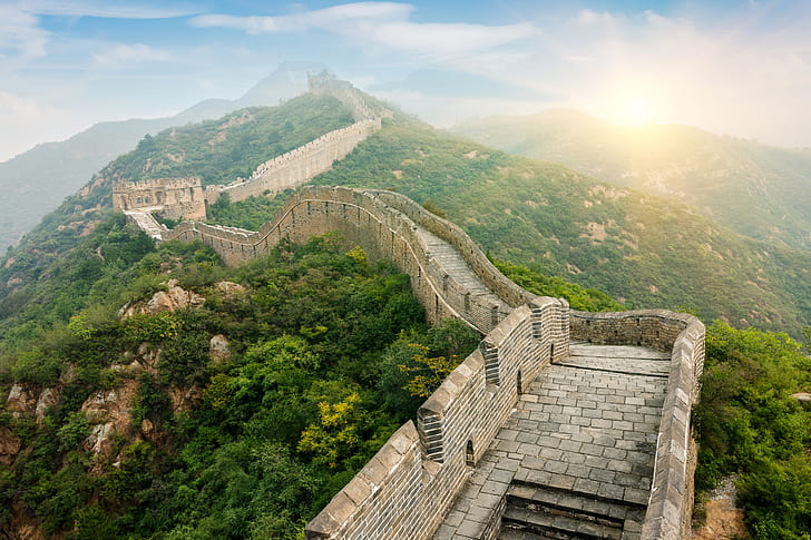 Nature, Wall, China, The Great Wall Of China, HD wallpaper