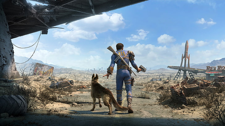 Screenshot des Fallout-Videospiels, Videospiele, Fallout 4, Fallout, HD-Hintergrundbild