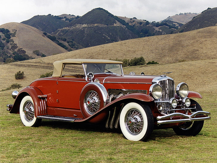 1932, 284 2310, convertible, coupe, duesenberg, luxury, model j, murphy, retro, swb, HD wallpaper