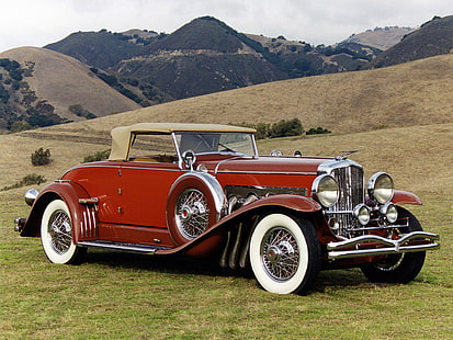 1932, 284 2310, descapotable, coupé, duesenberg, lujo, modelo j, murphy, retro, swb, Fondo de pantalla HD HD wallpaper