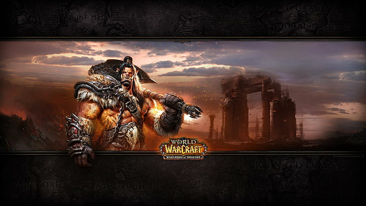 video games, World of Warcraft, World of Warcraft: Warlords of Draenor, HD wallpaper