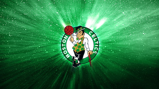 Boston Celtics, Yeşil, Basketbol, ​​Logo, Boston, NBA, Celtics, HD masaüstü duvar kağıdı HD wallpaper