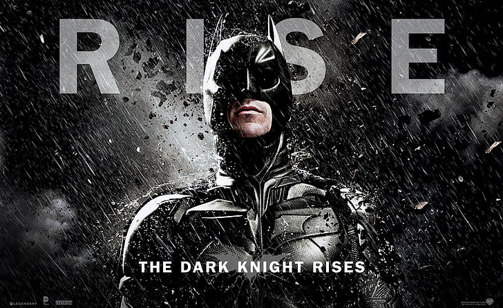 The Dark Knight Rises Batman 2012, The Dark Knight Rises tapet, Filmer, Batman, Christian Bale, 2012, film, The Dark Knight, Rises, HD tapet