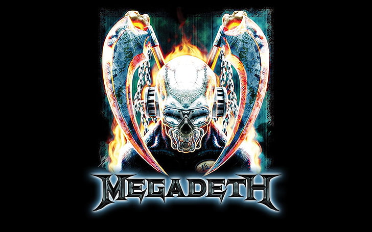 ورق جدران Megadeth ، فرقة (موسيقى) ، Megadeth ، Iron Maiden ، Metallica، خلفية HD