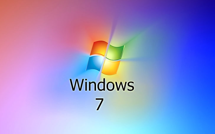 Computer, Wallpaper, logo, windows 7, emblem, operating system, HD wallpaper  | Wallpaperbetter