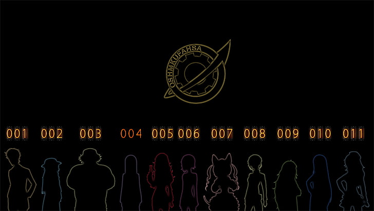 silhouette di personaggi sfondo, Steins; Gate 0, spoiler, Sfondo HD