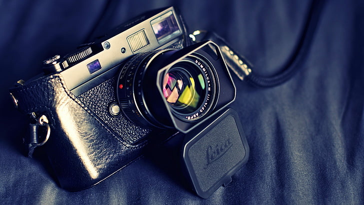 กล้องเรนจ์ไฟสีดำ, การถ่ายภาพกล้อง SLR สีดำและสีเงิน, มาโคร, การถ่ายภาพ, กล้อง Leica, วอลล์เปเปอร์ HD