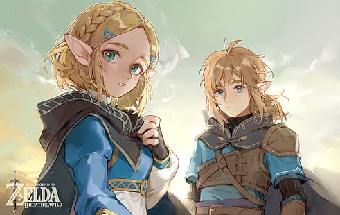 Zelda, The Legend of Zelda: Breath of the Wild, Link, Sfondo HD HD wallpaper