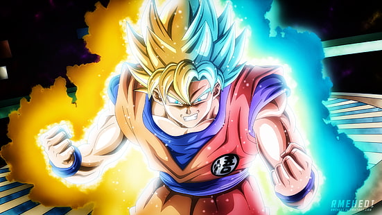 Son Goku Hintergrundbild, Dragon Ball Super, Dragon Ball, Son Goku, HD-Hintergrundbild HD wallpaper