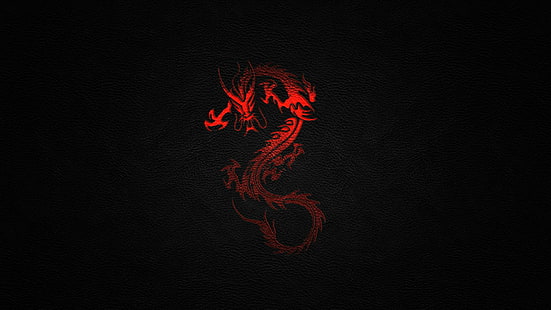 color, hD, dragón rojo, Fondo de pantalla HD HD wallpaper