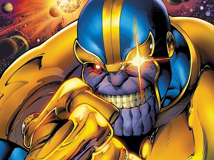 Marvel Thanos, Thanos, Marvel Comics, bandes dessinées, Fond d'écran HD