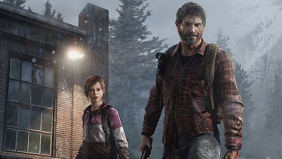 The last of Us 2 wallpaper, video games, The Last of Us, Joel, Ellie, HD wallpaper HD wallpaper